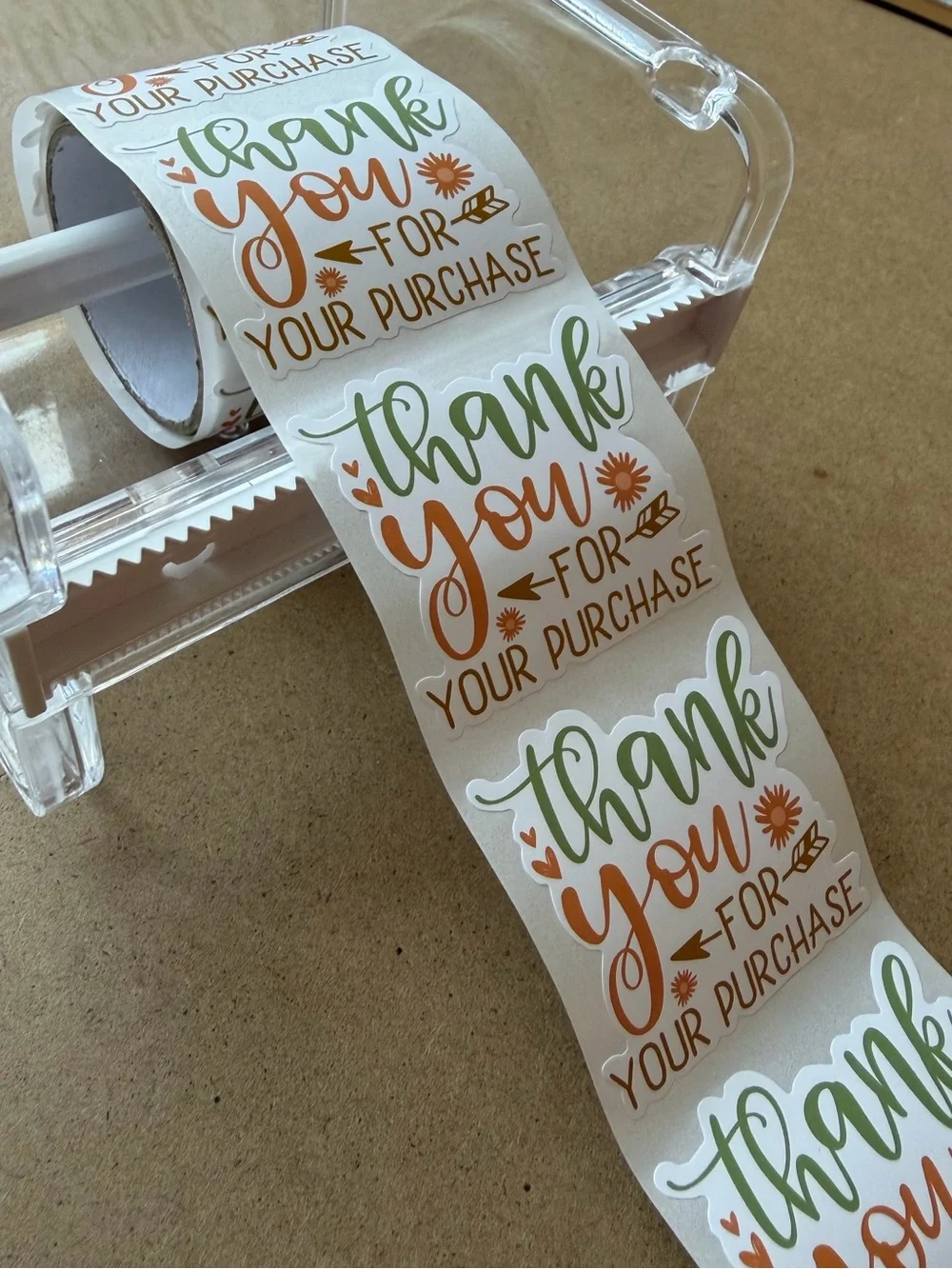 💖”Thank You For Your Purchase” 200 stickers